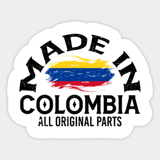 Born in Colombia Sticker